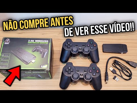 Game Stick 4K com 20 Mil Jogos Retrô!! Será que Vale a Pena Comprar??