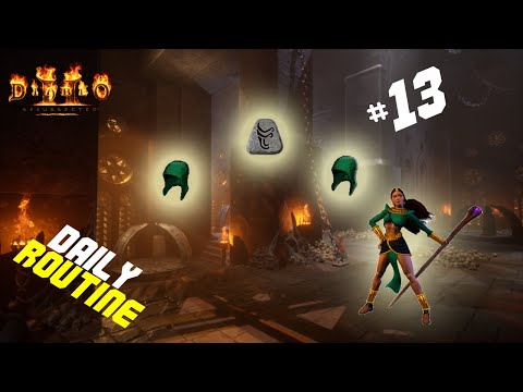 Diablo Vs. Ancient Tunnel 150-150 Runs / Daily Routine #13 / Loot Recap - Diablo 2 Resurrected - D2R