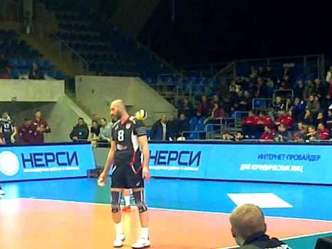 Волейболисты «Белогорья» обыграли клуб «Нова» из Новокуйбышевска