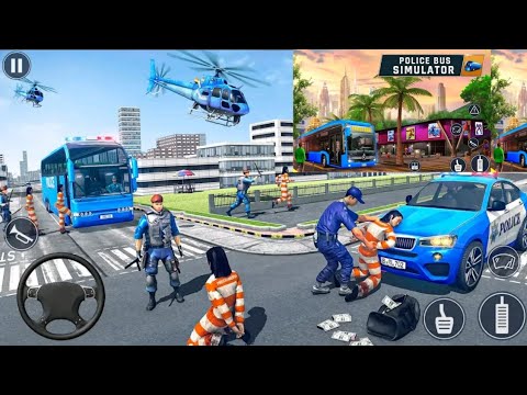 Police Bus Simulator Bus Games Bus simulator 2023