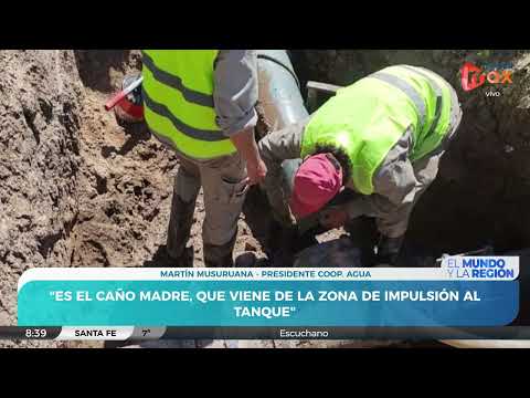 Renuevan la Red de Agua en Laguna Paiva, tras 42 años sin mantenimiento | Musuruana - Pdte. Coop.
