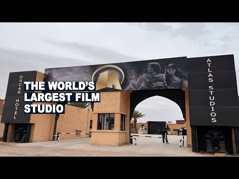 Inside the World’s Largest Film Studio! | Atlas Studios, Morocco 🇲🇦