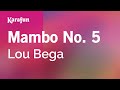 Mambo No. 5 - Lou Bega | Karaoke Version | KaraFun