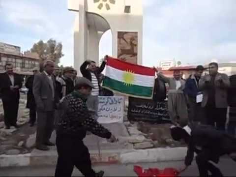 Kurdistan Xaneqin'da Şırnak Katliamı Protestosuna edildi 30.12.2011