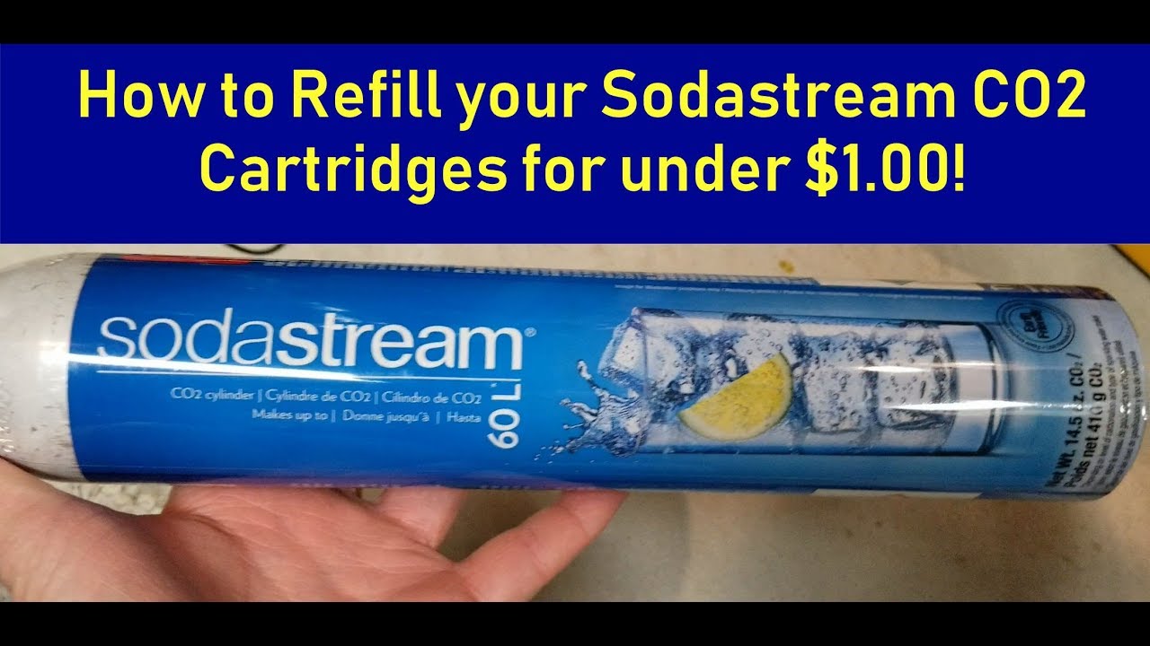 Drinkmate 60L CO2 Refill Cartridges, Compatible with SodaStream (14.5oz) - 4 Pack