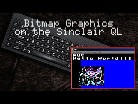 Bitmap Functions on the Sinclair QL - Learn 68000 Assembly Lesson P4