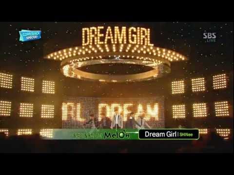 SHINee Dream Girl 130224 @SBS Comeback HD♥