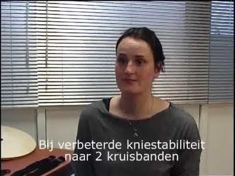 3  kniebrace wanneer 2 of 4 kruisbanden, oefenen knie stabiliteit