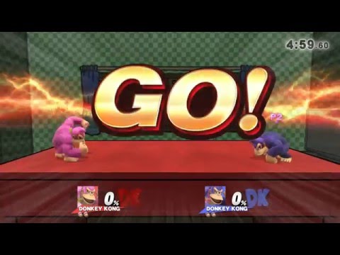 Smash 4 DK Dittos - Krysos (pink) vs CoC Acid (blue)
