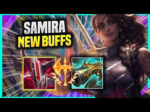 KOREAN CHALLENGER TRIES SAMIRA WITH NEW BUFFS! - Challenger Plays Samira ADC vs Jinx! | Season 2022