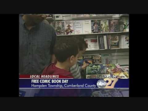 Comix Connection on ABC 27 News Sunday May 3 2009