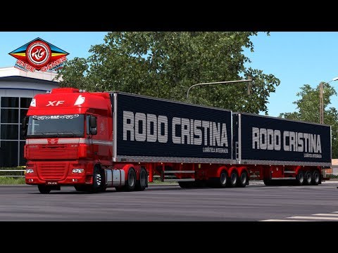 ETS2 1.36 MOD DOWNLOAD-DAF REWORK EDIT COM VARIOS OPCIONAIS E CHASSIS-DAF XF 105 by vad&k v 6.9