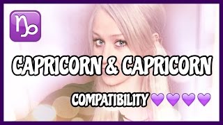 Capricorn & Capricorn // Compatibility