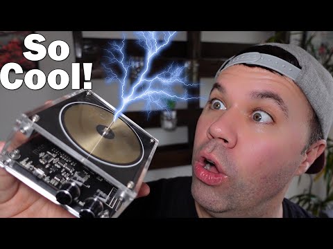 Amazingly Cool Tesla Coil for your Desk (and Cheap!) Desktop Tesla Coil!