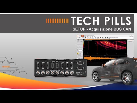 Acquisizione e analisi di segnali CAN in Dewesoft - Prima parte