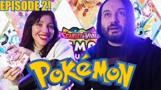 Opening Prismatic Evolutions Elite Trainer Box With Wife! POKEMON EP. 2