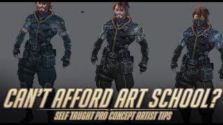 Can&#39;t afford art school? - Tips for self taught Concept Artists.