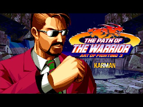 Art of Fighting 3: The Path of the Warrior - Karman Cole (Neo Geo MVS) 龍虎の拳 外伝カーマン・コール