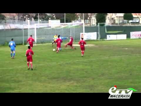 CALCIO 1° CATEGORIA MARCHE. CASETTE VERDINI - CLUENTINA (5-1)