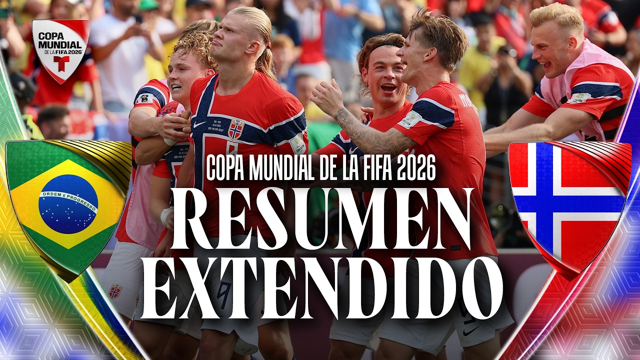 Resumen Brasil vs Noruega