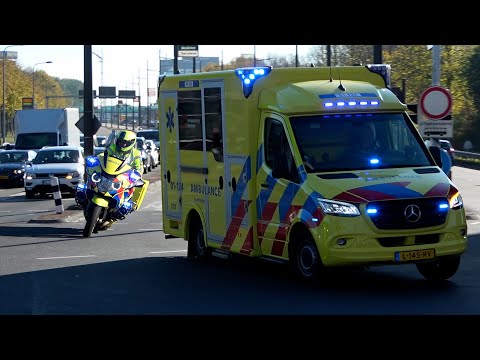 [28.10.2021] [Motor- & Rijopleidings-] Ambulances met spoed in Groningen
