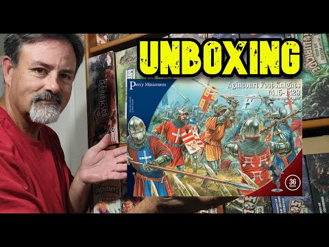 Perry Miniatures | Agincourt Foot Knights | Unboxing and Build
