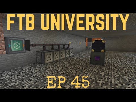 FTB University Ep 45 Vibrant Capacitors & Automated Grains of Infinity