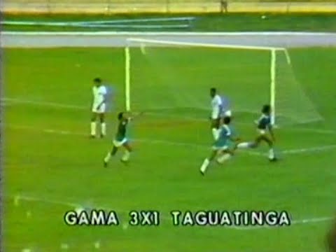 Gama 3 x 1 Taguatinga | Campeonato Candango 1978