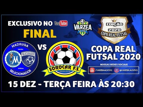 Madruga FS/Selecionados x Sorocar FS - Final - Copa Real Futsal 2020