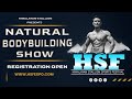WORLD'S BIGGEST NATURAL BODYBUILDING SHOW [HSF EXPO]