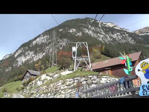 Luftseilbahn Flüelen - Giebel Bergfahrt 2021 - cable car Switzerland téléphérique Suisse Schiffli