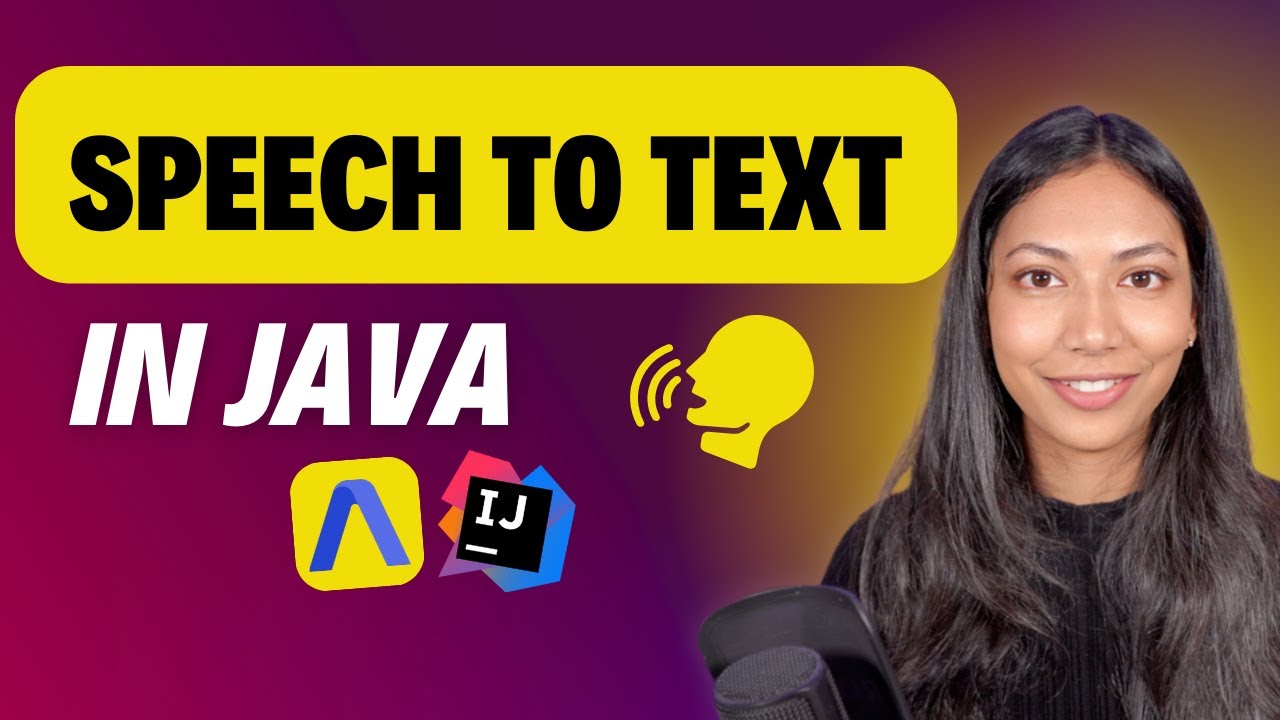 Speech Recognition In Java | Convert Speech To Text