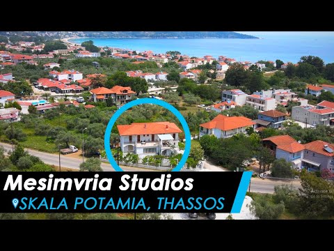 Mesimvria Studios, privatni smeštaj u mestu Skala Potamia, Grčka - Video