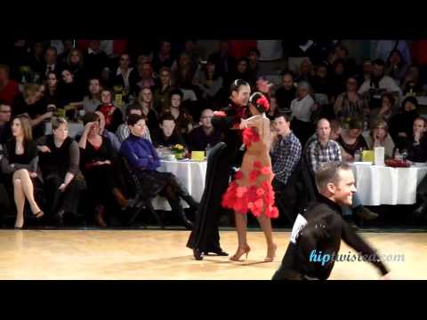 Vjaceslavs Visnakovs - Tereza Kizlo, 11th Antwerp Stars Cup, IDSF int. open latin, 5.round - samba