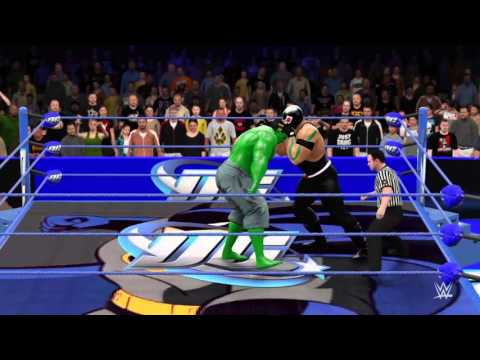 WWE 2K16 Bane vs Hulk