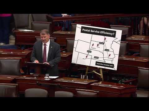 Rounds Delivers Floor Speech on Postal Service Issues