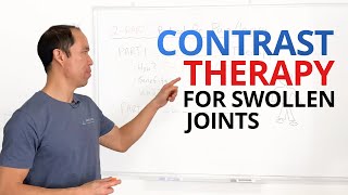 Contrast Therapy for Painful or Swollen Ankles, Knees and Elbows