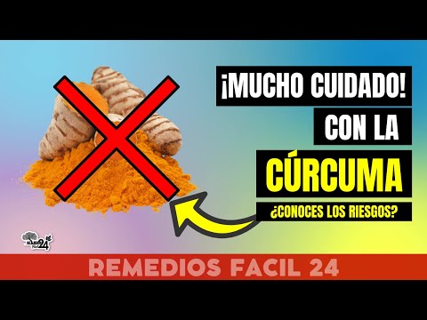 🚫😱 ¡NO TOMES CÚRCUMA! ➜ Evita estas Contraindicaciones y Efectos Secundarios ⚠️