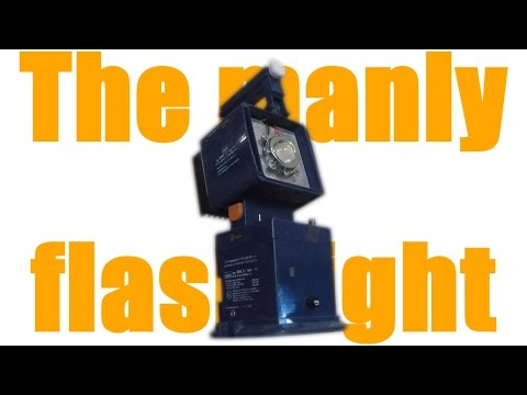 100W LED - The manly flashlight rebuilt