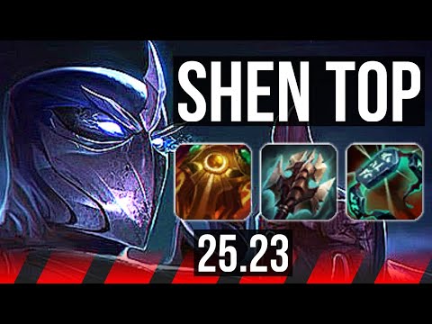 SHEN vs RENEKTON (TOP) | 12/0/9, Legendary | KR Master | 25.23