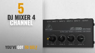 Video thumbnail for Top 10 Dj Mixer 4 Channel [2018]: Behringer Micromix MX400 4-Channel Mixer (Black) by India Musical Instruments | संगीत वाद्ययंत्र