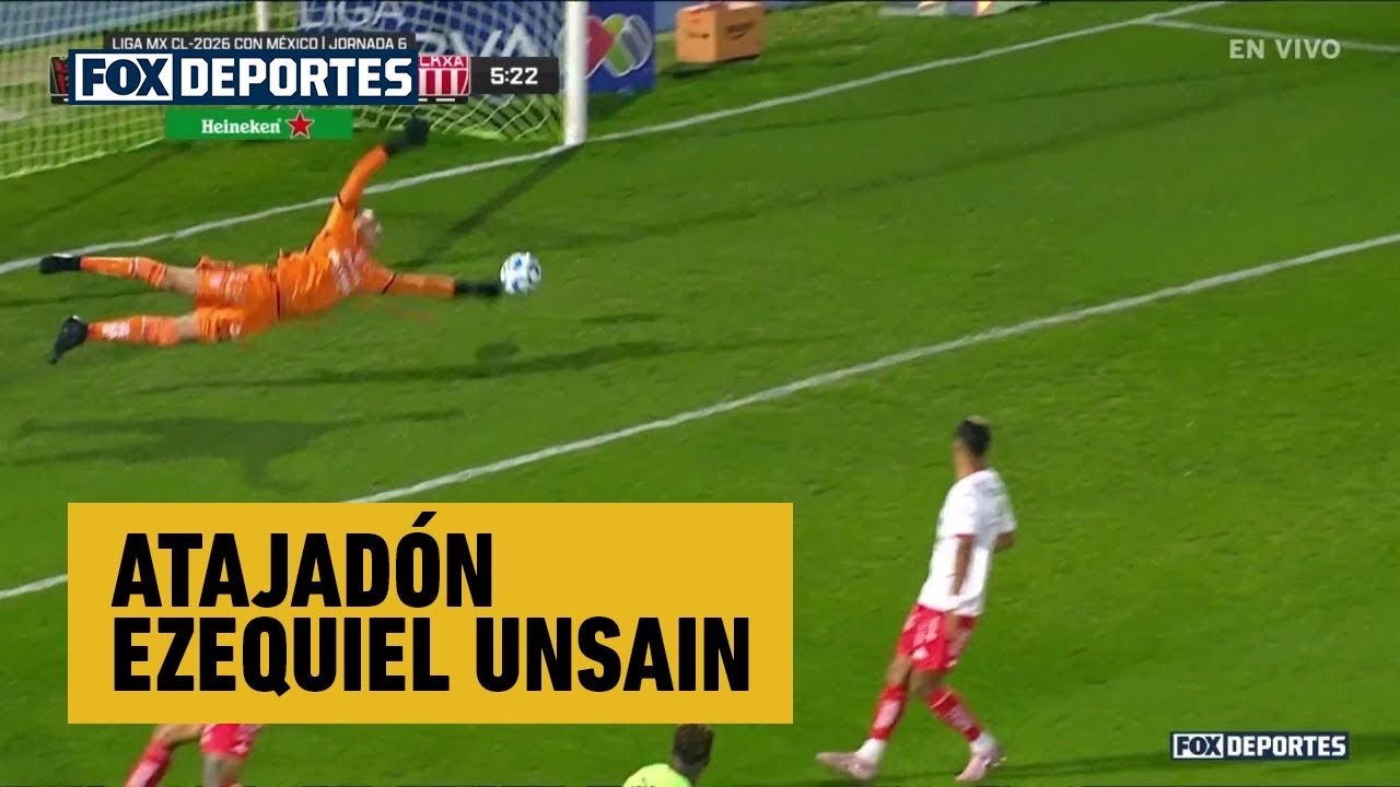 ✋🔥 ATAJADÓN Ezequiel Unsain | FC Juárez 0-0 Necaxa | Fecha 6 | Clausura 2026 | Liga MX