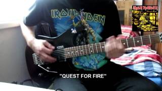 Iron Maiden - &quot;Quest For Fire&quot; cover
