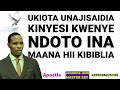 UKIOTA UNAJISAIDIA KINYESI KWENYE NDOTO INA MAANA HII KIBIBLIA - Apostle Johaness John