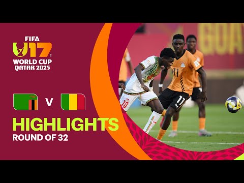 Zambia vs Mali Highlights | FIFA U-17 World Cup Qatar 2025