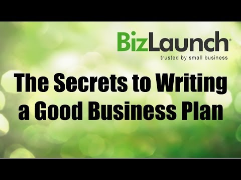 The Secrets to Writing a Great Business Plan