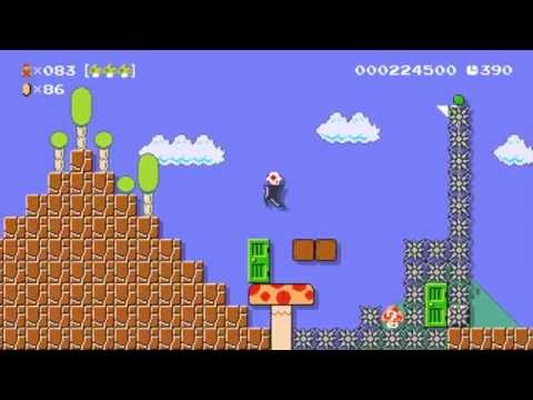 Super Mario Maker: Expert EP01 "Aviod Troll level"