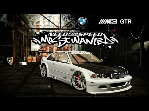 NFS Most Wanted / REDUX MOD 2023/ BMW M3 GTR JUNKMAN TUNING/ 1080p60fps