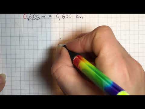 Längenmaße mit Dezimalzahlen