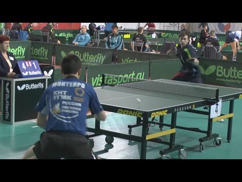 Joao MONTEIRO vs Artyom ZIMARIN Russian Club Premier League 4 Tour Table Tennis